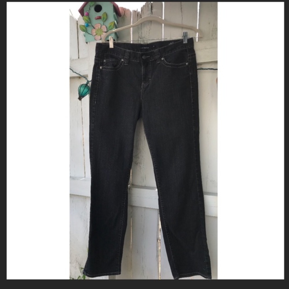 Calvin Klein Black Washed Jeans size 10